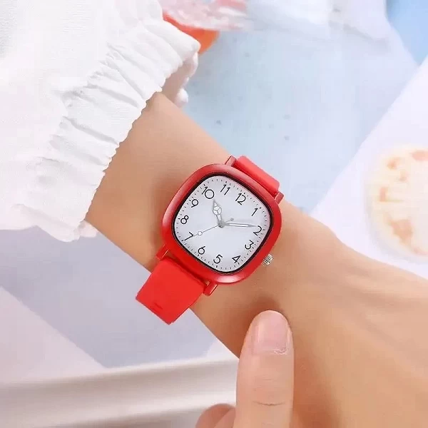 Montre-bracelet à quartz pour femme, marque originale, simplicité, bracelet décontracté pour femme, bracelet en silicone, horlog|3,00 €|OKKO MODE