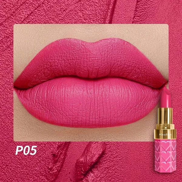 Rouge à Lèvres Hydratant et Luxueux, 18 Documents, Coupe Antiarina Longue Durée, Décoloration Degré, Bergame Velouté, Maquillage|1,98 €|OKKO MODE