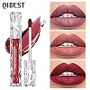 QIBEST-Rouge à lèvres liquide scintillant pour femme, brillant, diamant, paillettes, étanche, longue durée, 256, rouge, violet, |4,95 €|OKKO MODE