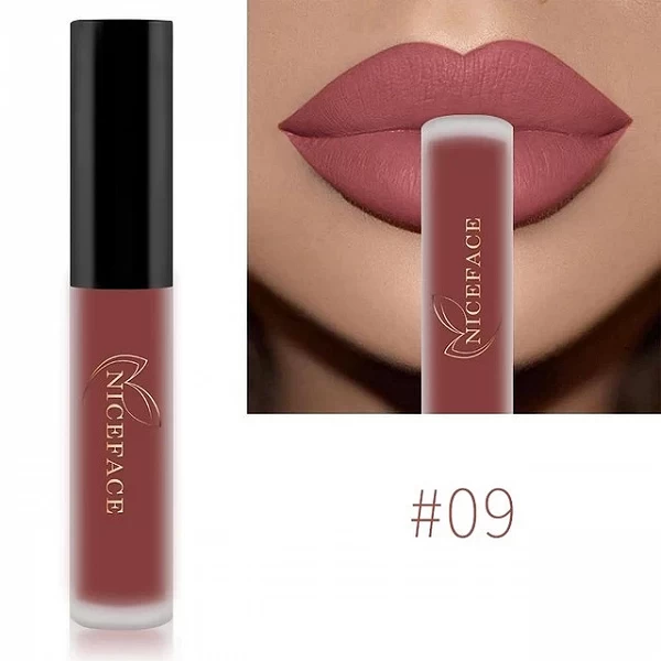 NICEFACE – rouge à lèvres liquide, maquillage imperméable, mat, brillant, longue durée, couleur chair, Pigment, cosmétiques, 29 |3,96 €|OKKO MODE