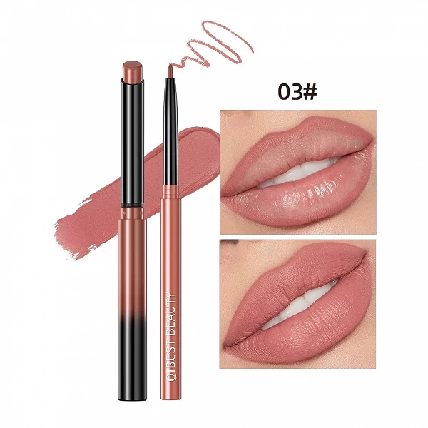 QIBEST-Ensemble de stylos vepliner pour femmes, crayon Jules Liner nude, stylo rouge à lèvres imperméable longue durée, maquilla|4,95 €|OKKO MODE