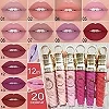 Rouge à lèvres structurels ent waterproof, 20 couleurs, 256 couleurs, longue durée, haute pigmentation, doux, facile à documente|1,96 €|OKKO MODE