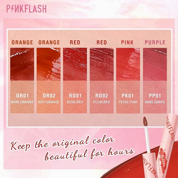 PINKFLSpatule-Rouge à Lèvres Liquide Mochanger, Imperméable, Longue Durée, Brcorporelle Jules, Non Collant, Haut Pigment, Teinte|5,00 €|OKKO MODE