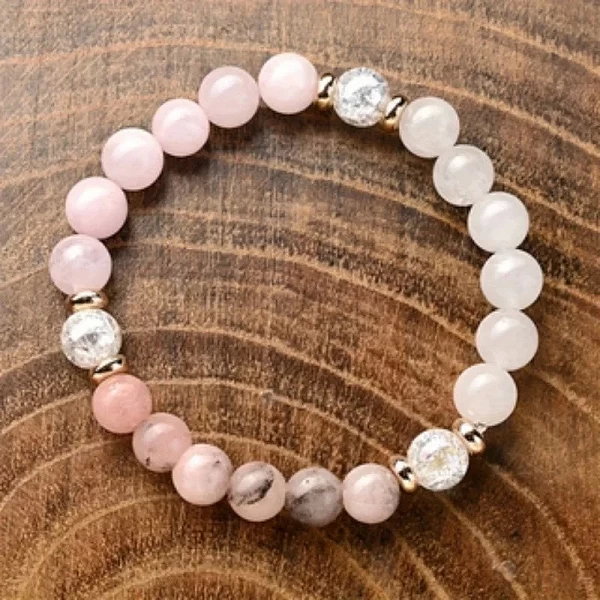 Bracelet en hématite perles pierre naturelle mode unisexe fête cadeaux|2,96 €|OKKO MODE