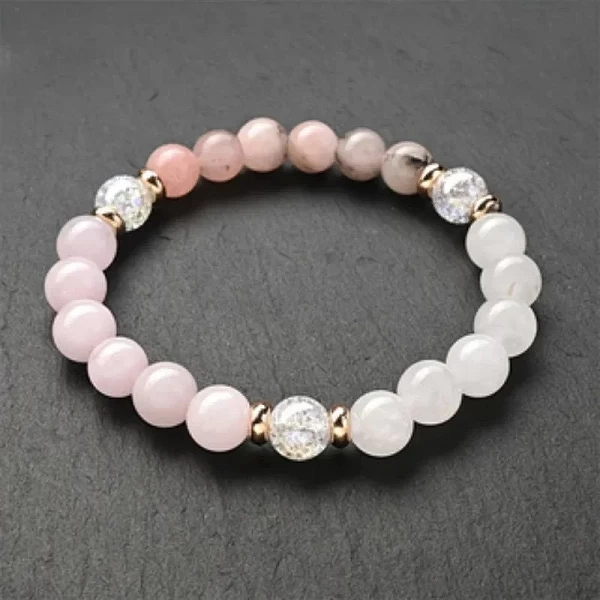 Bracelet en hématite perles pierre naturelle mode unisexe fête cadeaux|2,96 €|OKKO MODE