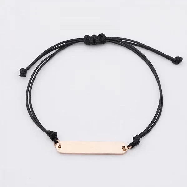 Bracelets à breloques réglables en acier inoxydable poli miroir pour femme, bande de barre, bijoux de Noël et du Nouvel An, 10 p|13,99 €|OKKO MODE