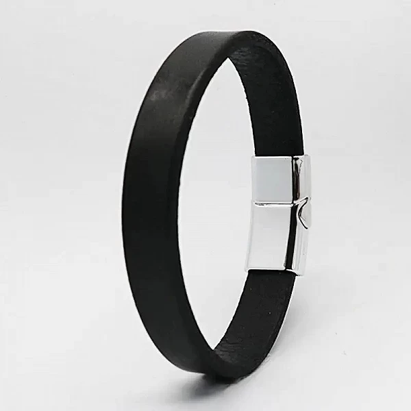 Bracelet manchette cuir véritable pour hommes et femmes, bracelet bijoux vintage - cadeau de couple|3,59 €|OKKO MODE