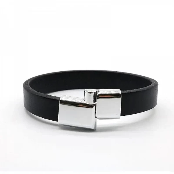 Bracelet manchette cuir véritable pour hommes et femmes, bracelet bijoux vintage - cadeau de couple|3,59 €|OKKO MODE