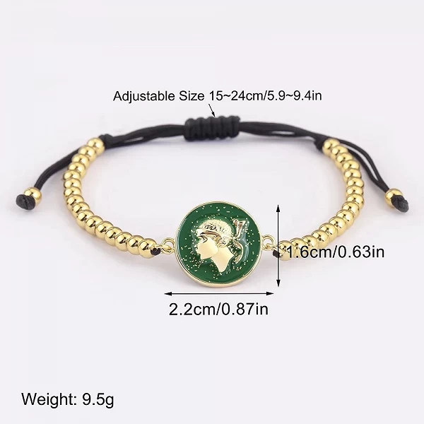 Bracelets réglables pour hommes forme ronde motif Avatar accessoires bijoux haut de gamme|3,59 €|OKKO MODE