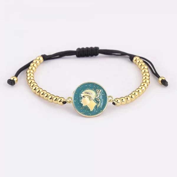 Bracelets réglables pour hommes forme ronde motif Avatar accessoires bijoux haut de gamme|3,59 €|OKKO MODE