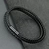 Bracelet en corde de style marin bicouche pour hommes - Bracelet rond zones nautiques cadeaux lui|2,69 €|OKKO MODE