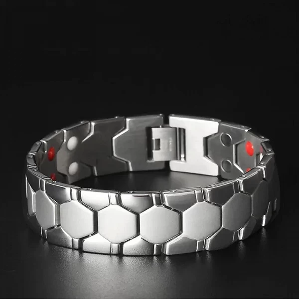 Bracelet à breloques tordu arthly pour hommes, bracelet d'énergie de santé, magnétique exquis, aimants de thérapie de puissance,|3,59 €|OKKO MODE