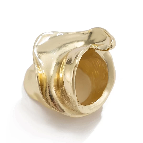 Bague irrégulière en métal doré pour femme, vintage, géométrique 03/couple|2,97 €|OKKO MODE