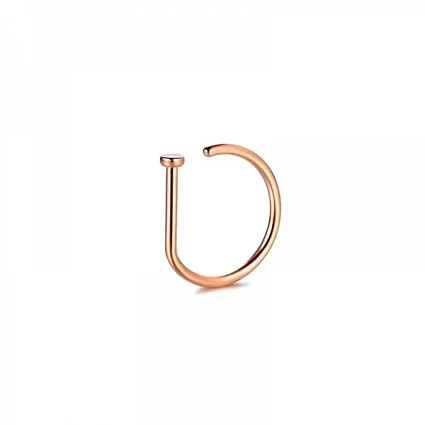 Anneau Septum Métal Acier Inoxydable Look Épingle Tigres - Bijoux Tiges Femmes Hommes|2,00 €|OKKO MODE