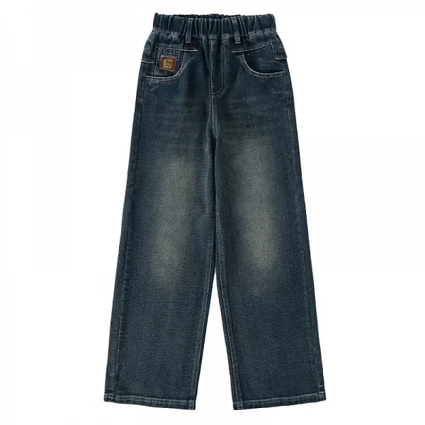 Jeans décontractés pour filles, pantalons pour adolescentes, Boutique Everths Denim FJFashion, tenues de printemps et d'automne |21,24 €|OKKO MODE