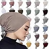 Hijab musulman modal réglable pour femme, casquettes, sous-écharpe solide, écharpe en coton, turbans, bandeau de sauna féminin, |2,69 €|OKKO MODE