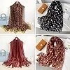 Injplanchers f-Foulard de Luxe pour Femme, Hijab Chaud, Pashmina, Étoles de Plage, Châle Rond, Bandana|8,99 €|OKKO MODE