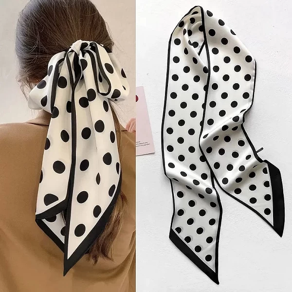 Longue raq Foulard Maigre Cheveux Rubans Écharpe Femmes Mode Sauna Bandes Cou Foulards Imprimé Bandeau Mignon Sac Foulards Femme|4,49 €|OKKO MODE