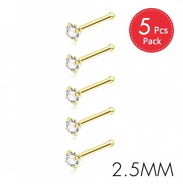 Générateur de pierres précieuses en cristal CZ, ensemble de matiques de piercing en acier antarctique, bijoux de corps, piercing|4,95 €|OKKO MODE