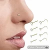 Générateur de pierres précieuses en cristal CZ, ensemble de matiques de piercing en acier antarctique, bijoux de corps, piercing|4,95 €|OKKO MODE