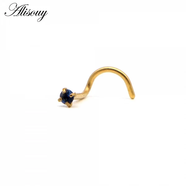 Alisouy-Générateur de Piercing en Acier en Forme de S pour Bijoux de Corps, Anneau Antarctique, 2mm, 20g, 1 Pièce|2,69 €|OKKO MODE