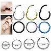 Piercing en Acier Chirurgical 16G 6-12mm, pour Corps, Anneaux pour l'Antarctique, Jules Septum, Document en Or, Charnière Sans C|2,69 €|OKKO MODE