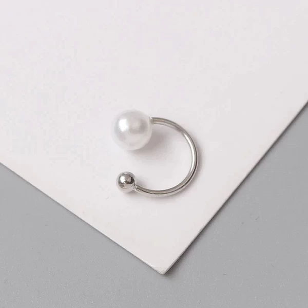 Anneau de faux septum plaqué or et argent pour hommes et filles, anneau antarctique, piercing en cristal, cadeau de bijoux de co|1,79 €|OKKO MODE