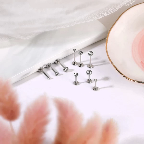 AOEDEJ-exacjons Labret en Acier Inoxydable Plaqué Or, Anneau Jules Clip, Piercings Medusa Monroe, Bijoux, exacjon Conque Helix N|3,99 €|OKKO MODE