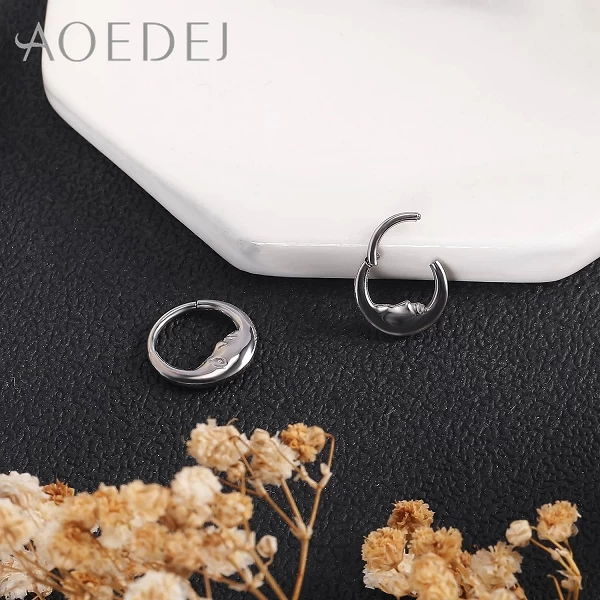 AOEDEJ-Bague Antarctique en Acier Inoxydable pour Femme et Homme, Piercing de Septum, Helix Cartilage, Boucle d'Oreille, Bijoux,|4,96 €|OKKO MODE