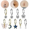 ZS-Piercings de nombril en acier inoxydable pour femmes, cerceau de documents en or, anneau de nombril, cercle de bijoux de corp|3,59 €|OKKO MODE