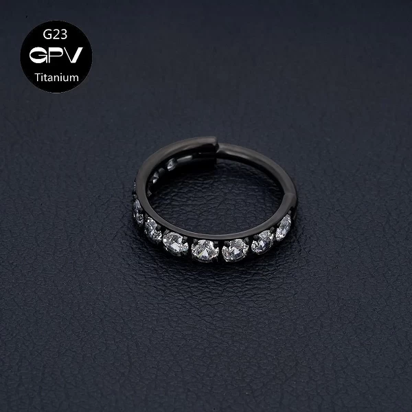 Boucles d'oreilles carrées en titane plaqué or pour hommes et femmes, bijoux de piercing punk, bague de septum, anneau antarctiq|4,49 €|OKKO MODE