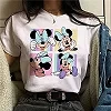 T-shirt confortable en coton imprimé Minnie Mouse pour femme, vêtements féminins Kawaii Disney Y2K|8,00 €|OKKO MODE