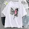 T-Shirt à Manches Courtes en Coton pour Femme, Rose, Décontracté, Respirant, Hip Hop, Cool, Respirant, Harajuku|9,00 €|OKKO MODE