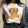 T-shirt en coton Disney Hakuna MatMiCute pour femme, haut à motif de dessin animé, Harajuku, années 90, roi de discussion, Y2K|8,00 €|OKKO MODE