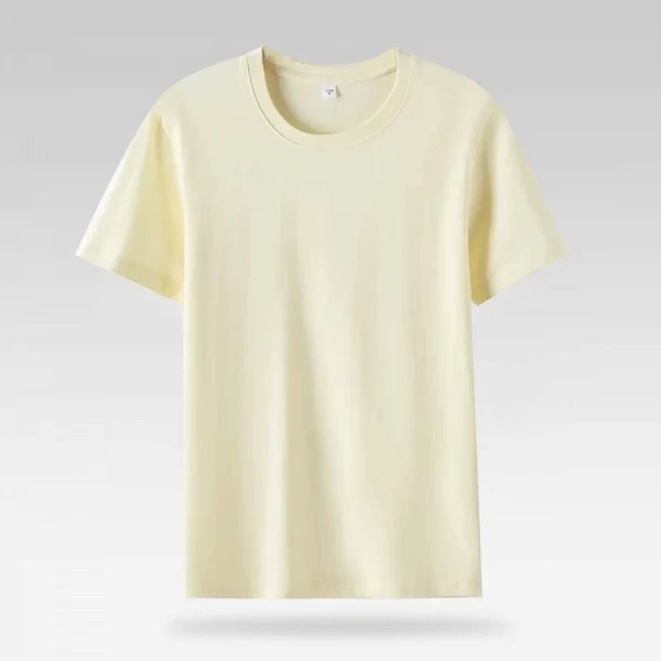 T-shirt manches courtes femme 100 coton, décontracté, coupe régulière, doux, été, jaune, rose, vert, blanc|8,09 €|OKKO MODE