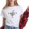 T-shirt à manches courtes en coton pour femmes, vêtements décontractés, motif de tigre, été, rue, nouveau|8,54 €|OKKO MODE