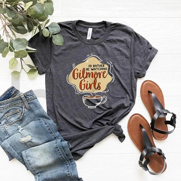 Girls T-shirt, Luke's Diner Inspired Tumblr Tee