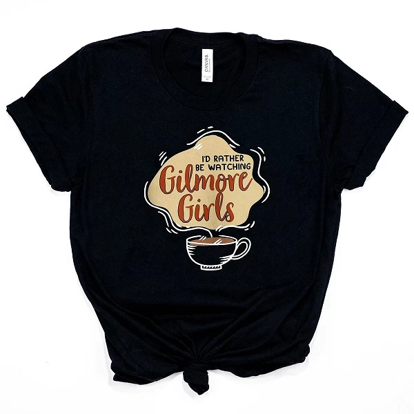 T-shirt pour filles, Luke's Diner, Lorelai Rory Tumblr Y|15,00 €|OKKO MODE