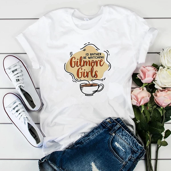 T-shirt pour filles, Luke's Diner, Lorelai Rory Tumblr Y|15,00 €|OKKO MODE