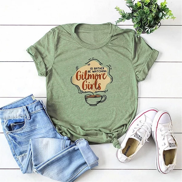 T-shirt pour filles, Luke's Diner, Lorelai Rory Tumblr Y|15,00 €|OKKO MODE