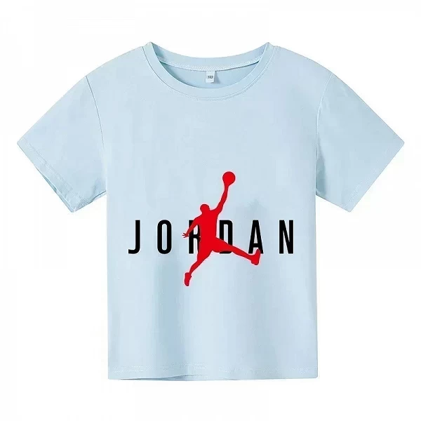 T-shirt de sport à manches courtes en coton pour enfant, vêtement de marque, à la mode fille et garçon, collection été 2024|8,28 €|OKKO MODE