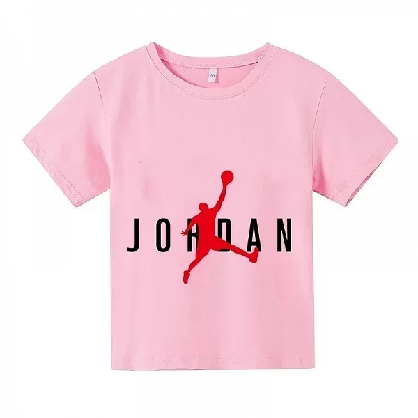 T-shirt de sport à manches courtes en coton pour enfant, vêtement de marque, à la mode fille et garçon, collection été 2024|8,28 €|OKKO MODE