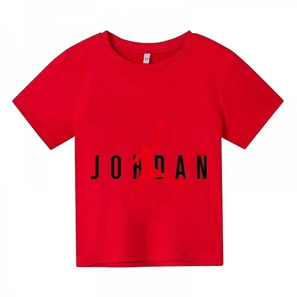 T-shirt de sport à manches courtes en coton pour enfant, vêtement de marque, à la mode fille et garçon, collection été 2024|8,28 €|OKKO MODE