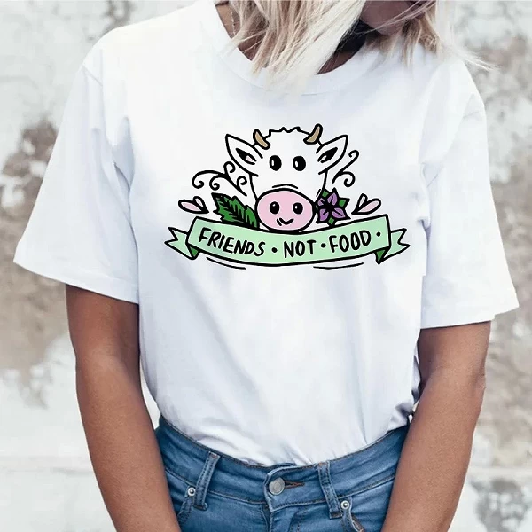 T-shirt femme vegan 2024, top graphique animaux de la ferme, Tie dye|5,39 €|OKKO MODE