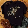 T-shirt manches courtes pour filles en coton, avec lettres d'interconnexion, design personnalisé, collection 100|8,10 €|OKKO MODE