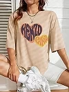 T-shirt Manches Courtes pour Homme et Femme, Estival et Décontracté, en Coton, Streetwear, Harajuku|12,95 €|OKKO MODE