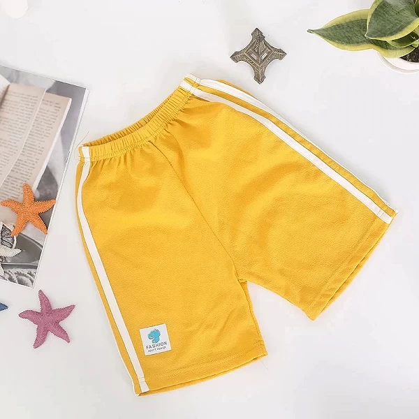 Short Noir pour Enfant Garçon et Fille de 1 à 2, 3, 4, 5, 6, 7, 8, 9, 10 et 11 Ans, 2024 Polyester, Pantalon Court Cool pour l'É|5,04 €|OKKO MODE