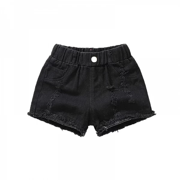 Shorts d'été en denim pour filles, pantalons courts mignons, vêtements de plage pour enfants, shorts pour enfants, 3-11T|14,94 €|OKKO MODE