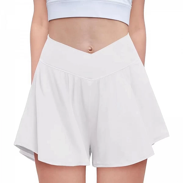 Short de course athlétique avec doublure en spandex pour fille, pantalon de sport surdimensionné avec poches, mode papillon, 2 e|11,00 €|OKKO MODE