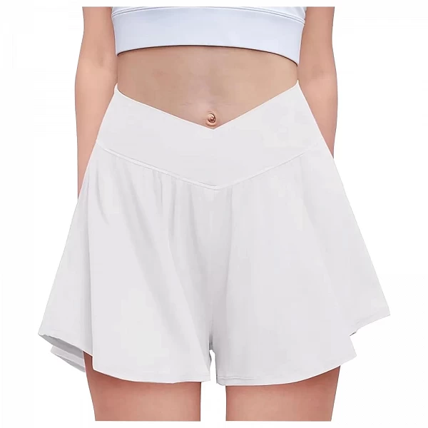 Short de course athlétique avec doublure en spandex pour fille, pantalon de sport surdimensionné avec poches, mode papillon, 2 e|11,00 €|OKKO MODE